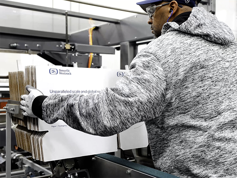 Smurfit Westrock packaging automation